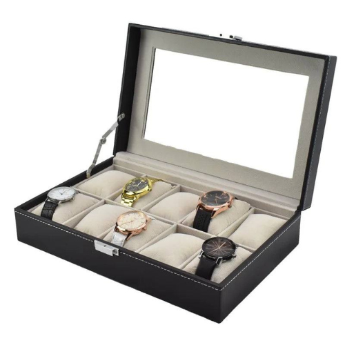 Poedagar® Watch Box 12 Slots