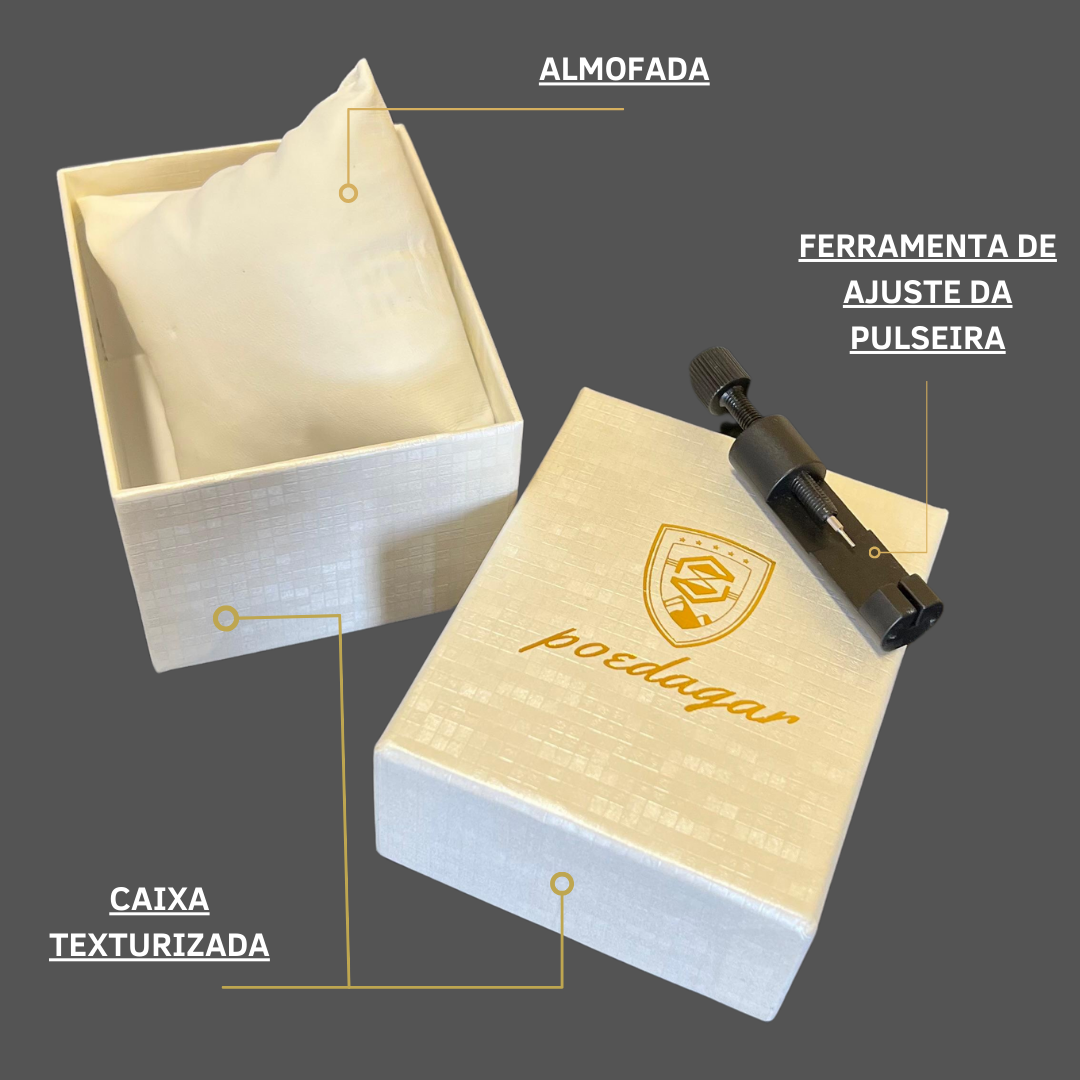 Poedagar Horizont® Men's Watch - 42 mm