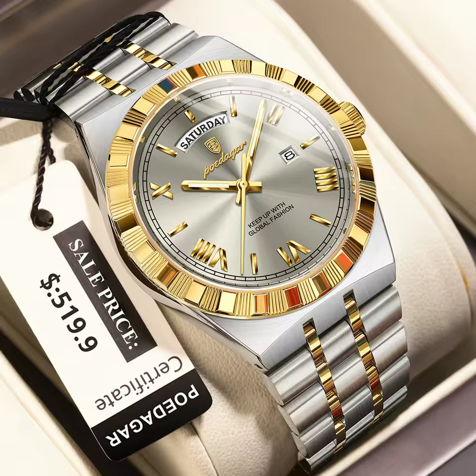 Poedagar Mônaco® Men's Watch