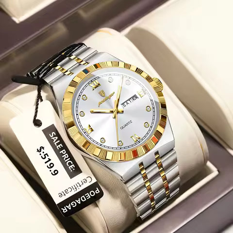 Poedagar Mônaco® Men's Watch